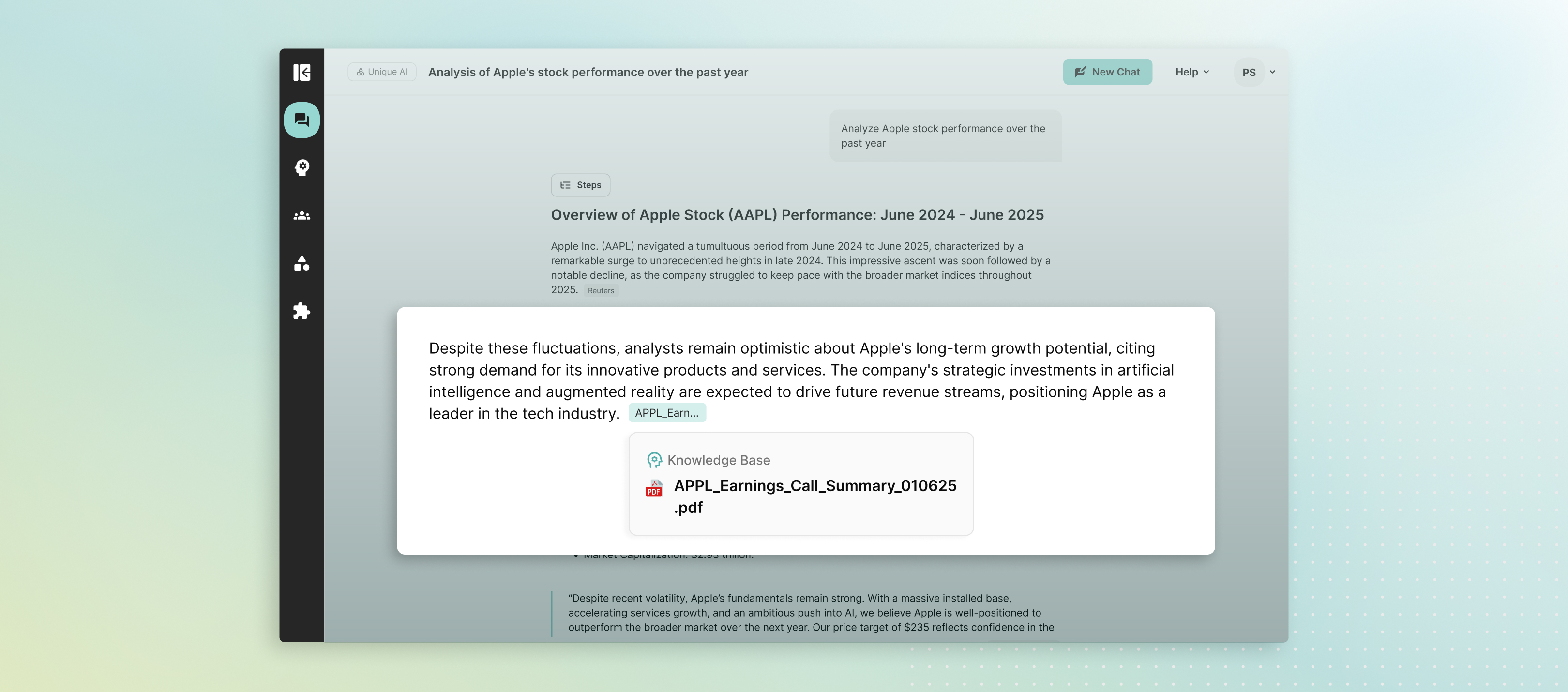 Inline references